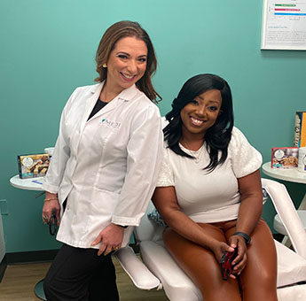 Doctor and Patient shaking hands